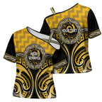 Aotearoa Ngati Whatua Personalised Cross Shoulder Shirt Maori Iwi Poutama Puhoro Tattoo