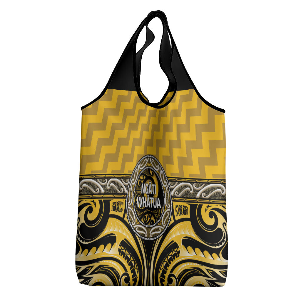 Aotearoa Ngati Whatua Grocery Bag Maori Iwi Poutama Puhoro Tattoo