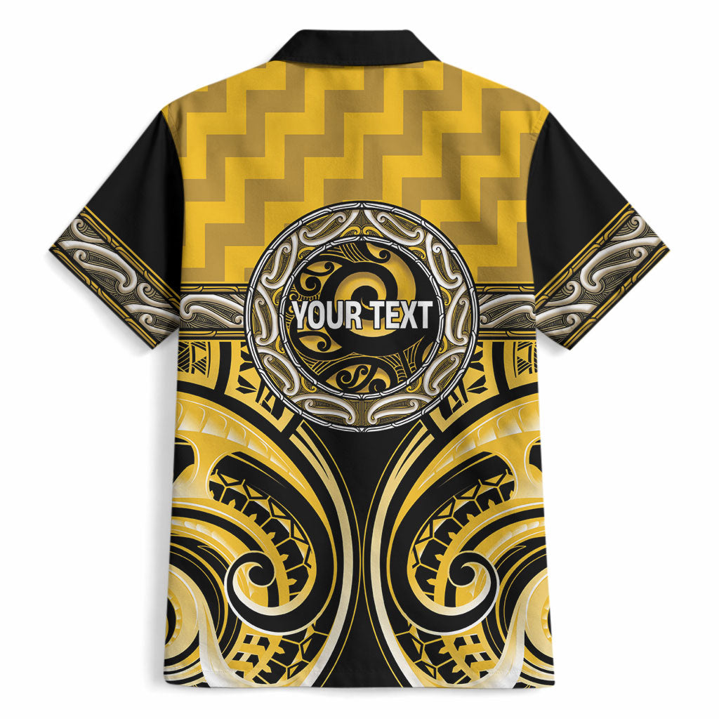 Aotearoa Ngati Whatua Personalised Hawaiian Shirt Maori Iwi Poutama Puhoro Tattoo