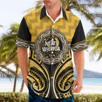 Aotearoa Ngati Whatua Personalised Hawaiian Shirt Maori Iwi Poutama Puhoro Tattoo