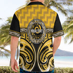 Aotearoa Ngati Whatua Personalised Hawaiian Shirt Maori Iwi Poutama Puhoro Tattoo
