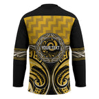 Aotearoa Ngati Whatua Personalised Hockey Jersey Maori Iwi Poutama Puhoro Tattoo