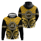 Aotearoa Ngati Whatua Personalised Hoodie Maori Iwi Poutama Puhoro Tattoo