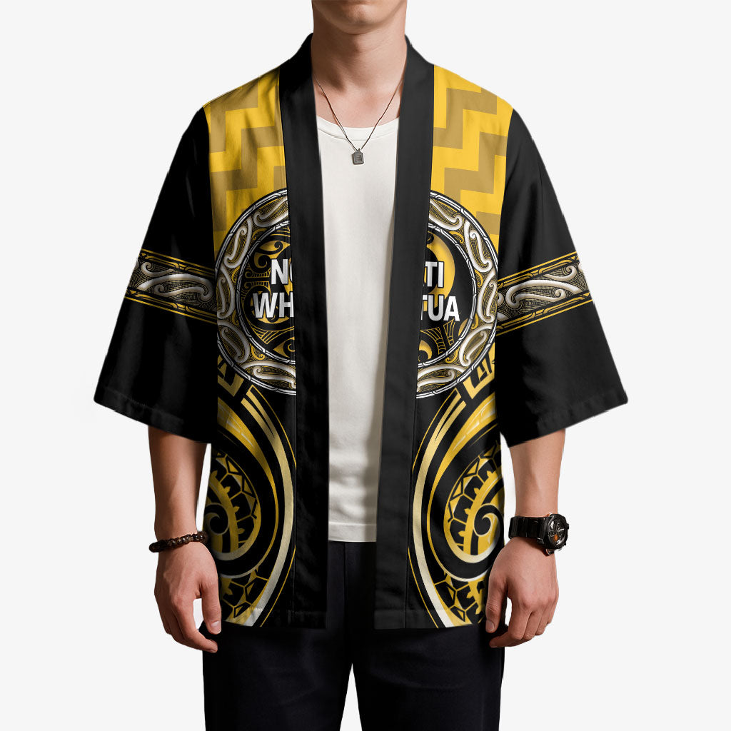 Aotearoa Ngati Whatua Personalised Kimono Maori Iwi Poutama Puhoro Tattoo