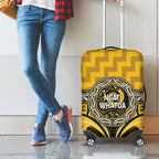 Aotearoa Ngati Whatua Luggage Cover Maori Iwi Poutama Puhoro Tattoo