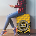 Aotearoa Ngati Whatua Luggage Cover Maori Iwi Poutama Puhoro Tattoo