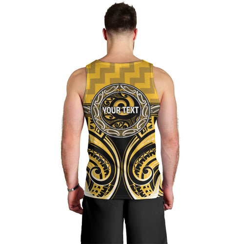 Aotearoa Ngati Whatua Personalised Men Tank Top Maori Iwi Poutama Puhoro Tattoo