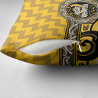 Aotearoa Ngati Whatua Pillow Cover Maori Iwi Poutama Puhoro Tattoo