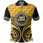 Aotearoa Ngati Whatua Personalised Polo Shirt Maori Iwi Poutama Puhoro Tattoo