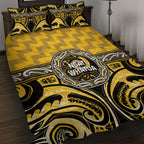 Aotearoa Ngati Whatua Quilt Bed Set Maori Iwi Poutama Puhoro Tattoo