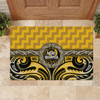 Aotearoa Ngati Whatua Rubber Doormat Maori Iwi Poutama Puhoro Tattoo