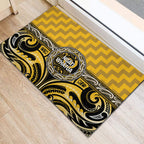 Aotearoa Ngati Whatua Rubber Doormat Maori Iwi Poutama Puhoro Tattoo