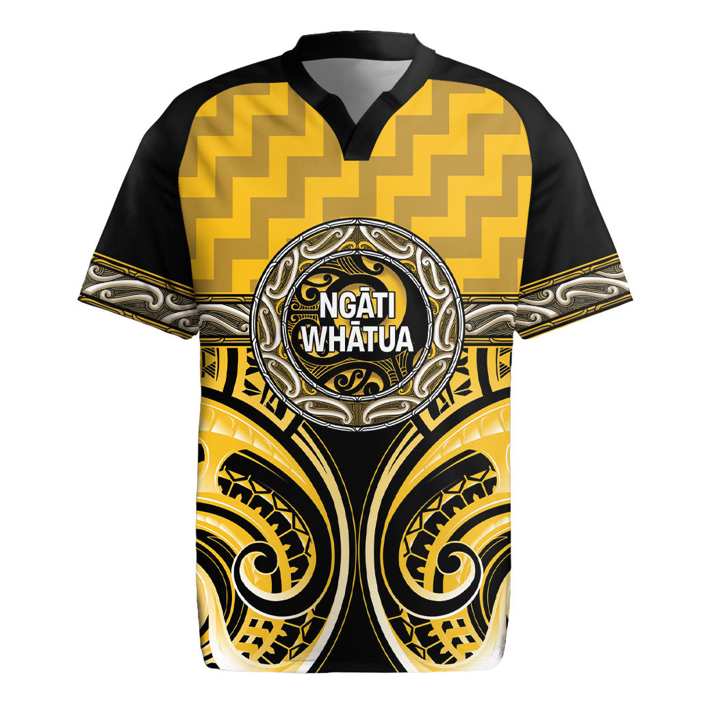Aotearoa Ngati Whatua Personalised Rugby Jersey Maori Iwi Poutama Puhoro Tattoo
