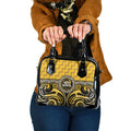 Aotearoa Ngati Whatua Shoulder Handbag Maori Iwi Poutama Puhoro Tattoo