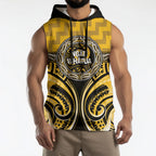 Aotearoa Ngati Whatua Personalised Sleeveless Hoodie Maori Iwi Poutama Puhoro Tattoo