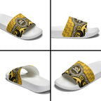Aotearoa Ngati Whatua Slide Sandals Maori Iwi Poutama Puhoro Tattoo