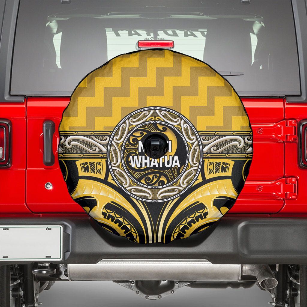 Aotearoa Ngati Whatua Spare Tire Cover Maori Iwi Poutama Puhoro Tattoo