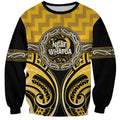 Aotearoa Ngati Whatua Personalised Sweatshirt Maori Iwi Poutama Puhoro Tattoo