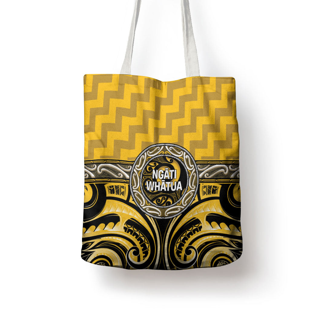 Aotearoa Ngati Whatua Tote Bag Maori Iwi Poutama Puhoro Tattoo