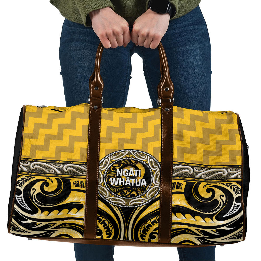 Aotearoa Ngati Whatua Travel Bag Maori Iwi Poutama Puhoro Tattoo