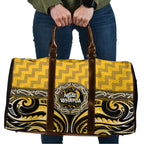 Aotearoa Ngati Whatua Travel Bag Maori Iwi Poutama Puhoro Tattoo