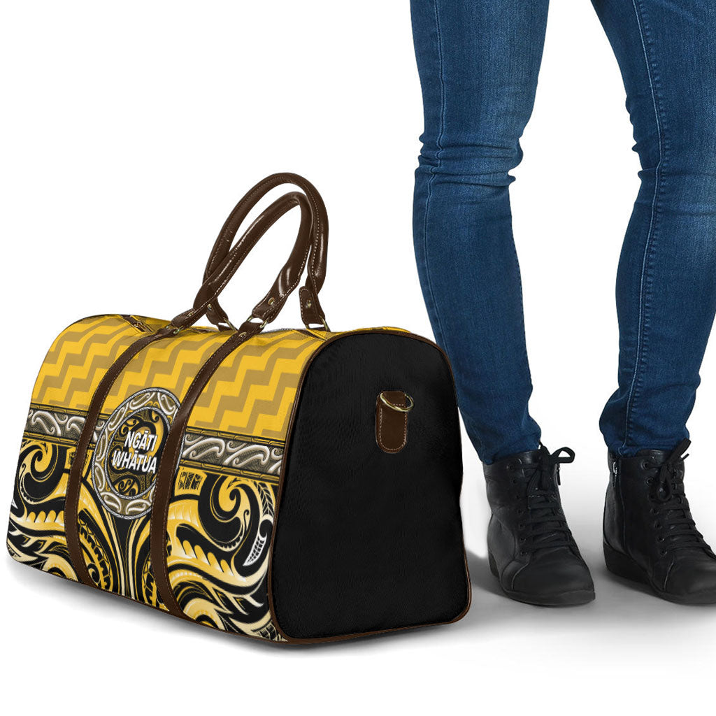 Aotearoa Ngati Whatua Travel Bag Maori Iwi Poutama Puhoro Tattoo