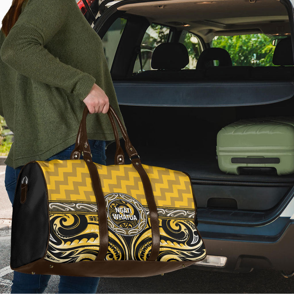 Aotearoa Ngati Whatua Travel Bag Maori Iwi Poutama Puhoro Tattoo