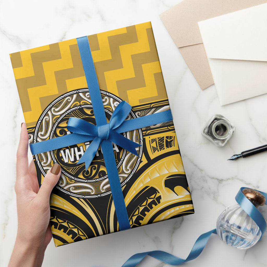 Aotearoa Ngati Whatua Wrapping Paper Maori Iwi Poutama Puhoro Tattoo