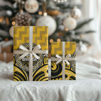 Aotearoa Ngati Whatua Wrapping Paper Maori Iwi Poutama Puhoro Tattoo