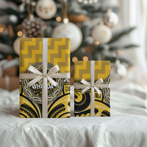 Aotearoa Ngati Whatua Wrapping Paper Maori Iwi Poutama Puhoro Tattoo