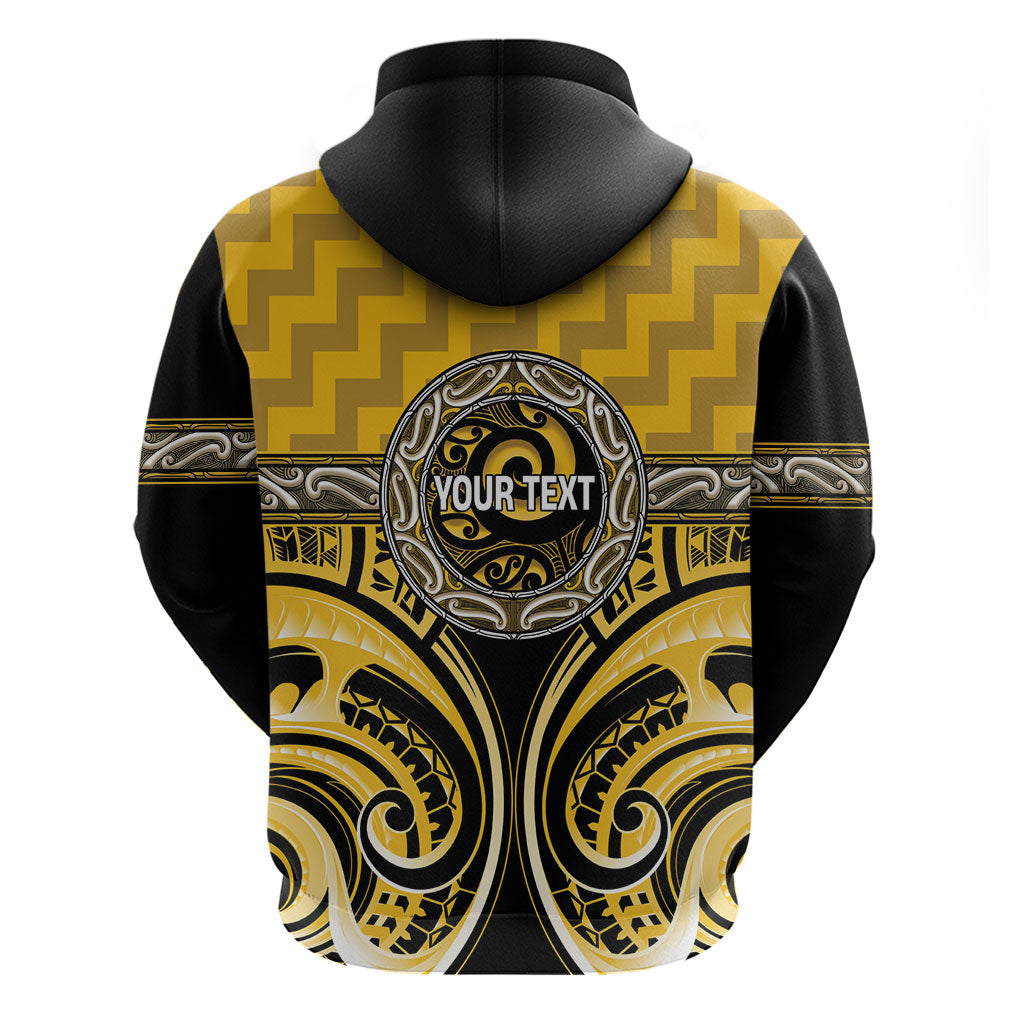 Aotearoa Ngati Whatua Personalised Zip Hoodie Maori Iwi Poutama Puhoro Tattoo