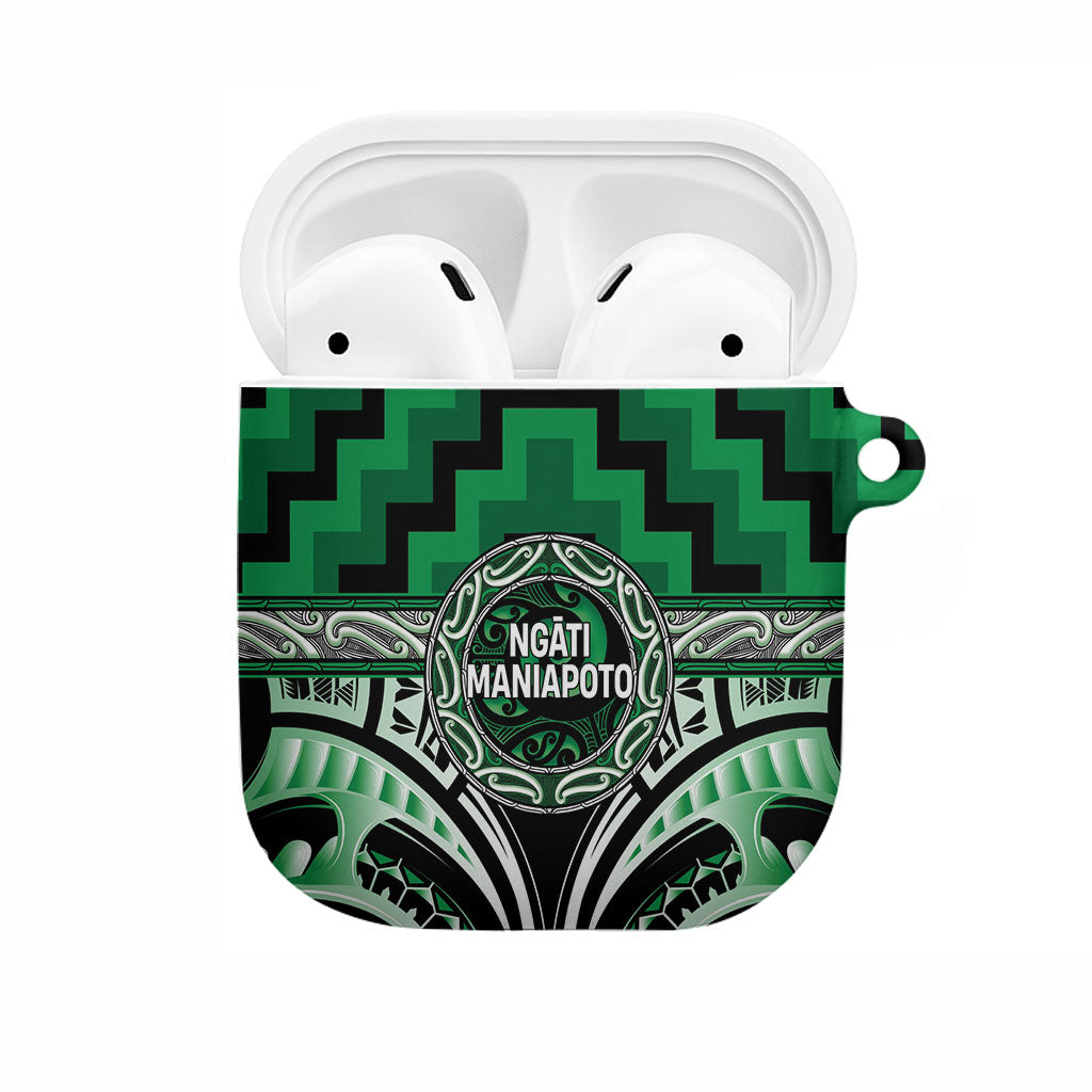 Aotearoa Ngati Maniapoto AirPods Case Maori Iwi Poutama Puhoro Tattoo