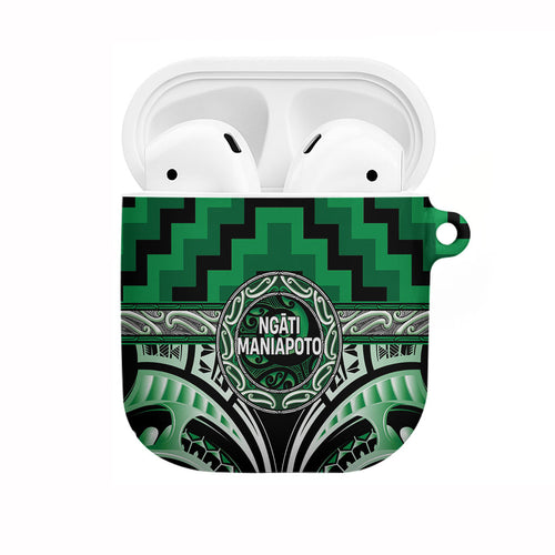 Aotearoa Ngati Maniapoto AirPods Case Maori Iwi Poutama Puhoro Tattoo