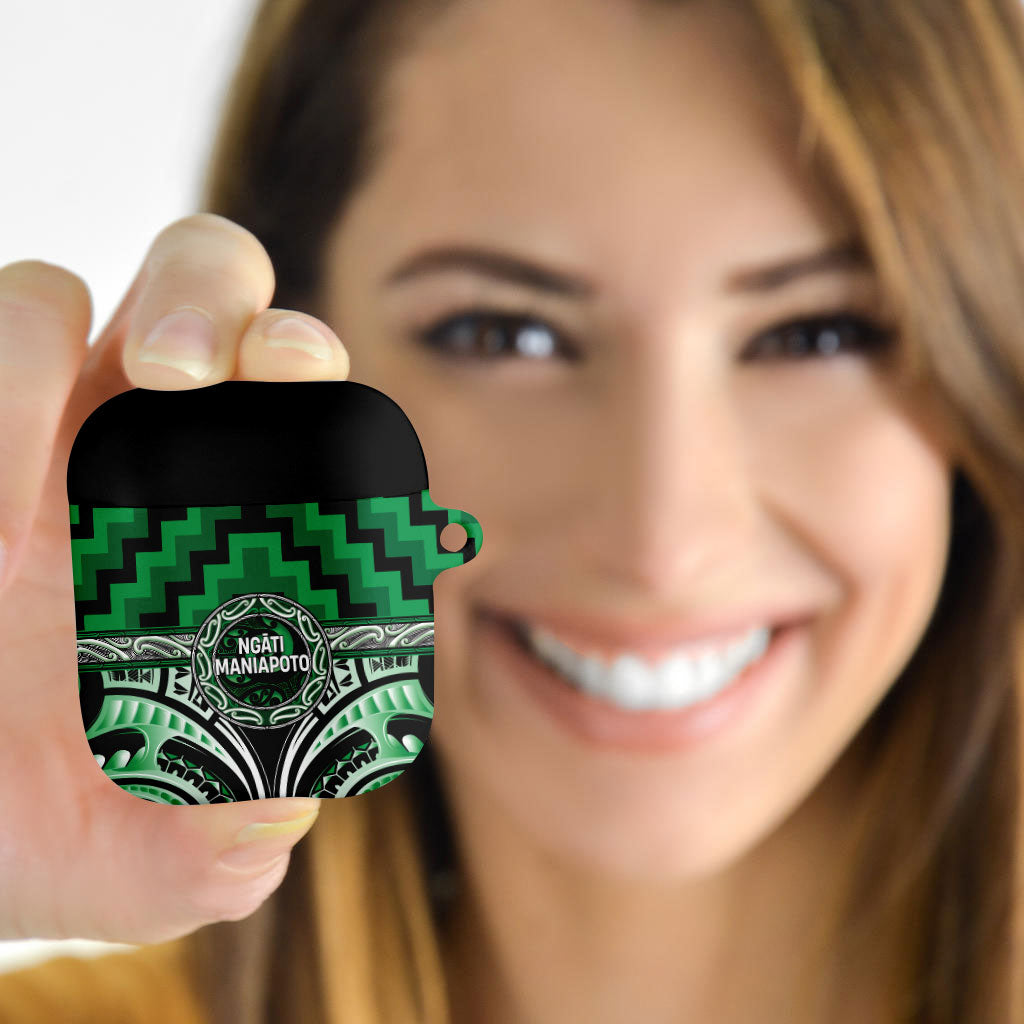 Aotearoa Ngati Maniapoto AirPods Case Maori Iwi Poutama Puhoro Tattoo