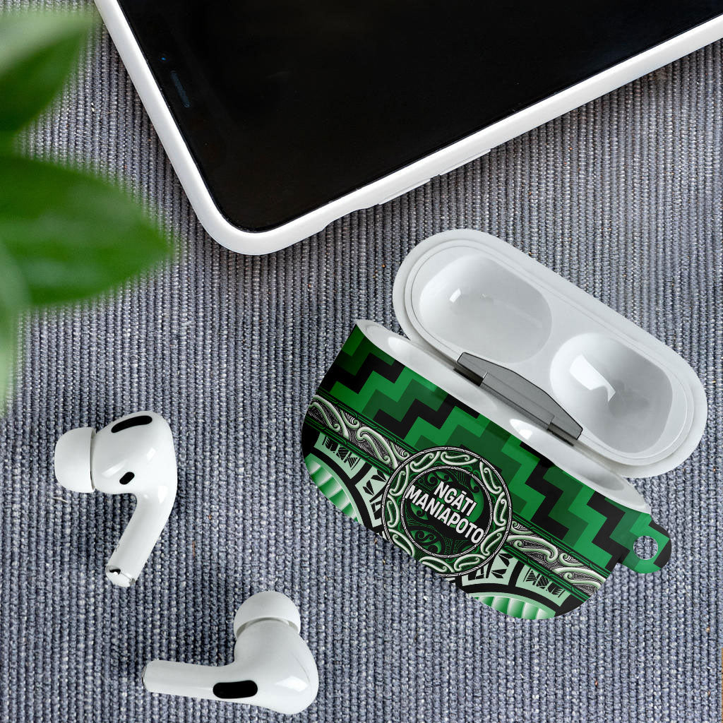 Aotearoa Ngati Maniapoto AirPods Case Maori Iwi Poutama Puhoro Tattoo
