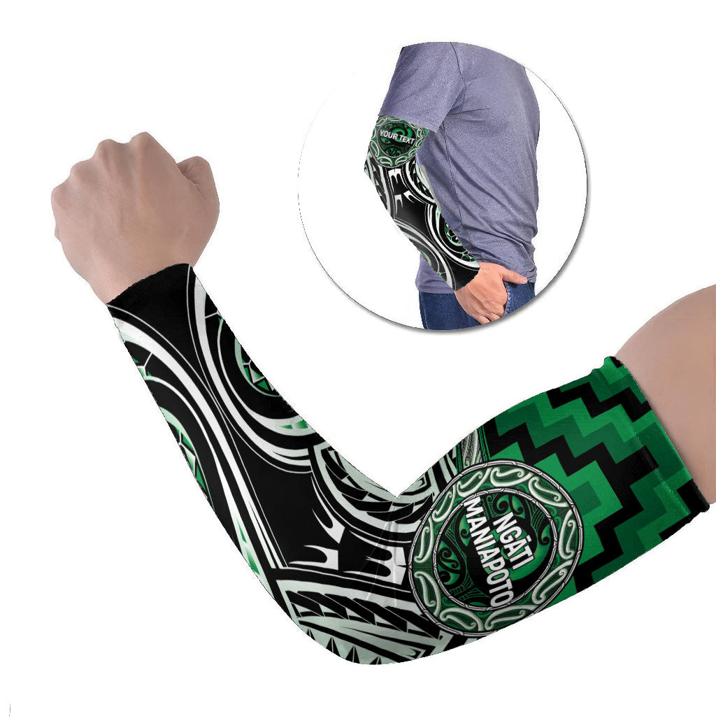 Aotearoa Ngati Maniapoto Personalised Arm Sleeves Maori Iwi Poutama Puhoro Tattoo
