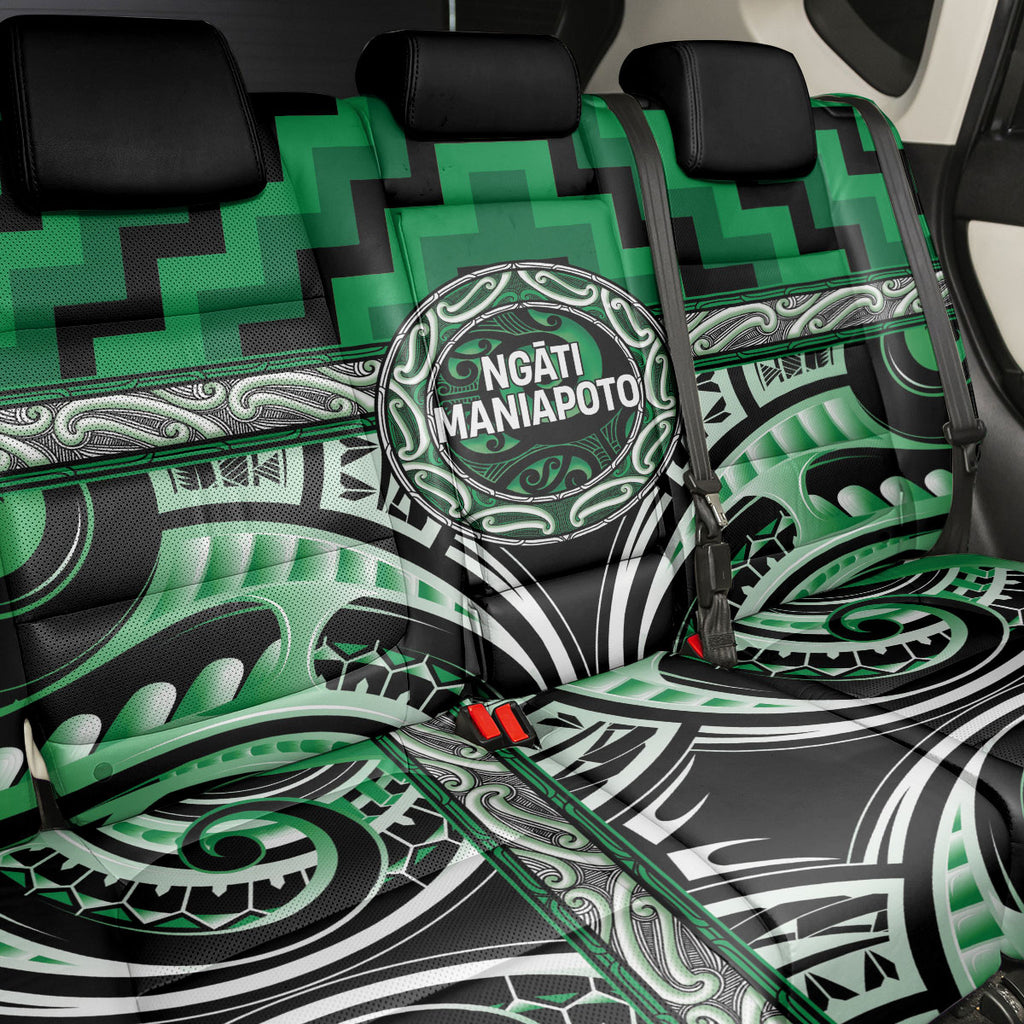 Aotearoa Ngati Maniapoto Back Car Seat Cover Maori Iwi Poutama Puhoro Tattoo