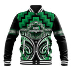 Aotearoa Ngati Maniapoto Personalised Baseball Jacket Maori Iwi Poutama Puhoro Tattoo