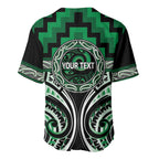 Aotearoa Ngati Maniapoto Personalised Baseball Jersey Maori Iwi Poutama Puhoro Tattoo