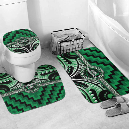 Aotearoa Ngati Maniapoto Bathroom Set Maori Iwi Poutama Puhoro Tattoo