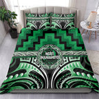 Aotearoa Ngati Maniapoto Bedding Set Maori Iwi Poutama Puhoro Tattoo