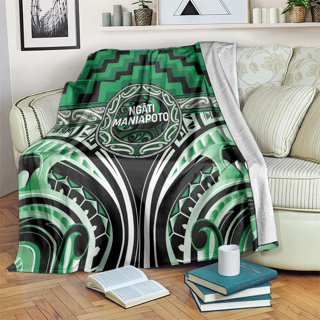Aotearoa Ngati Maniapoto Blanket Maori Iwi Poutama Puhoro Tattoo