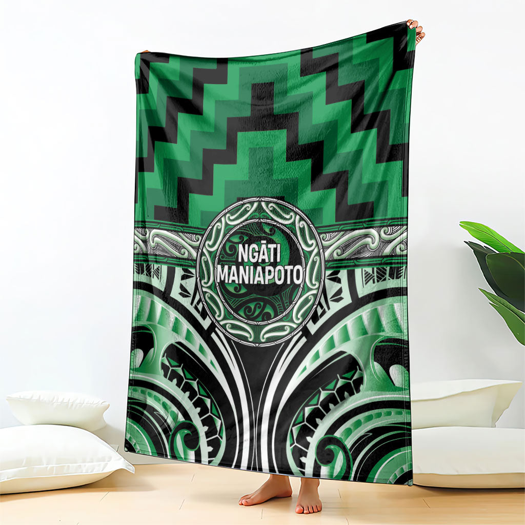 Aotearoa Ngati Maniapoto Blanket Maori Iwi Poutama Puhoro Tattoo