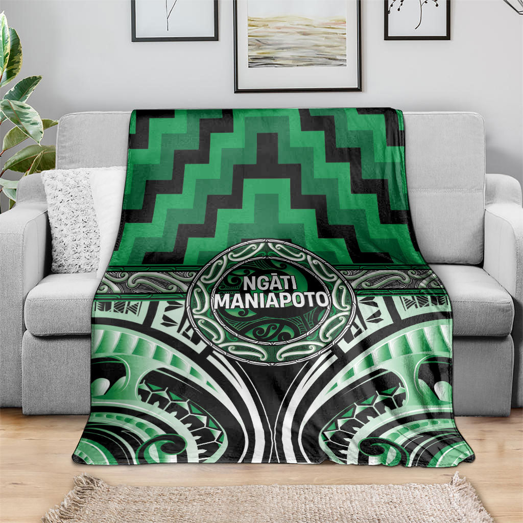 Aotearoa Ngati Maniapoto Blanket Maori Iwi Poutama Puhoro Tattoo