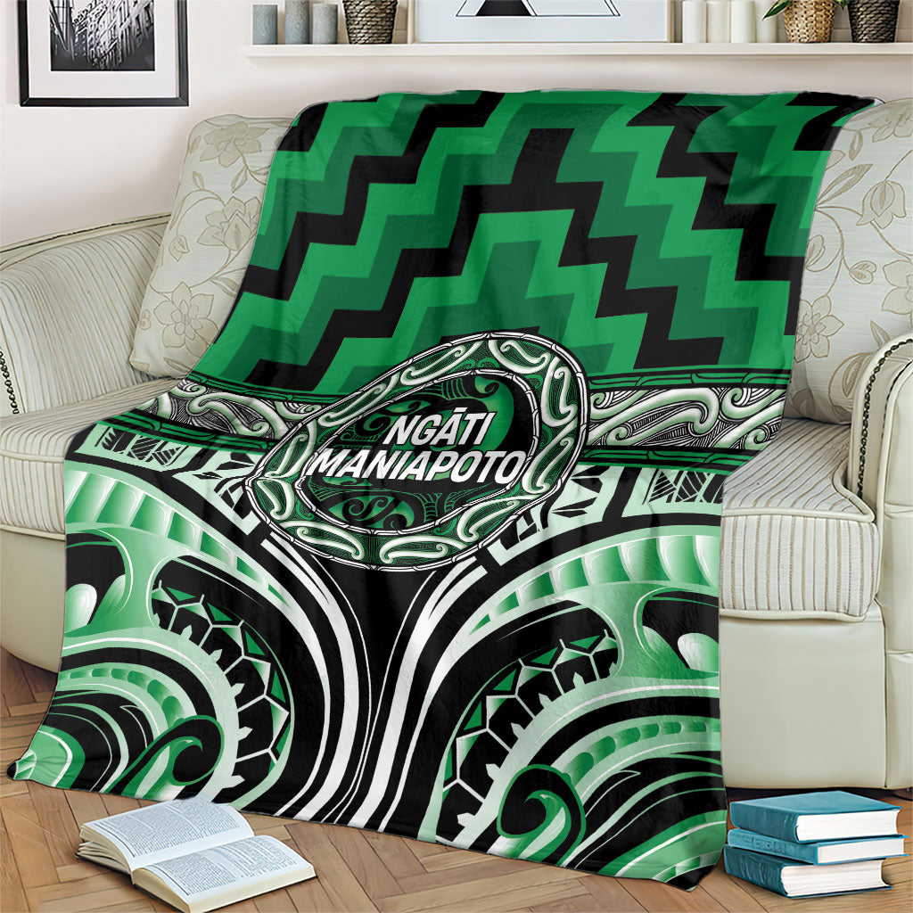 Aotearoa Ngati Maniapoto Blanket Maori Iwi Poutama Puhoro Tattoo