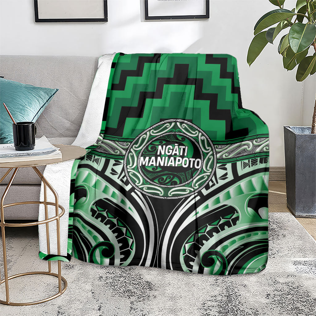 Aotearoa Ngati Maniapoto Blanket Maori Iwi Poutama Puhoro Tattoo