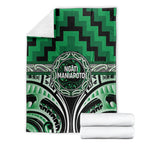 Aotearoa Ngati Maniapoto Blanket Maori Iwi Poutama Puhoro Tattoo