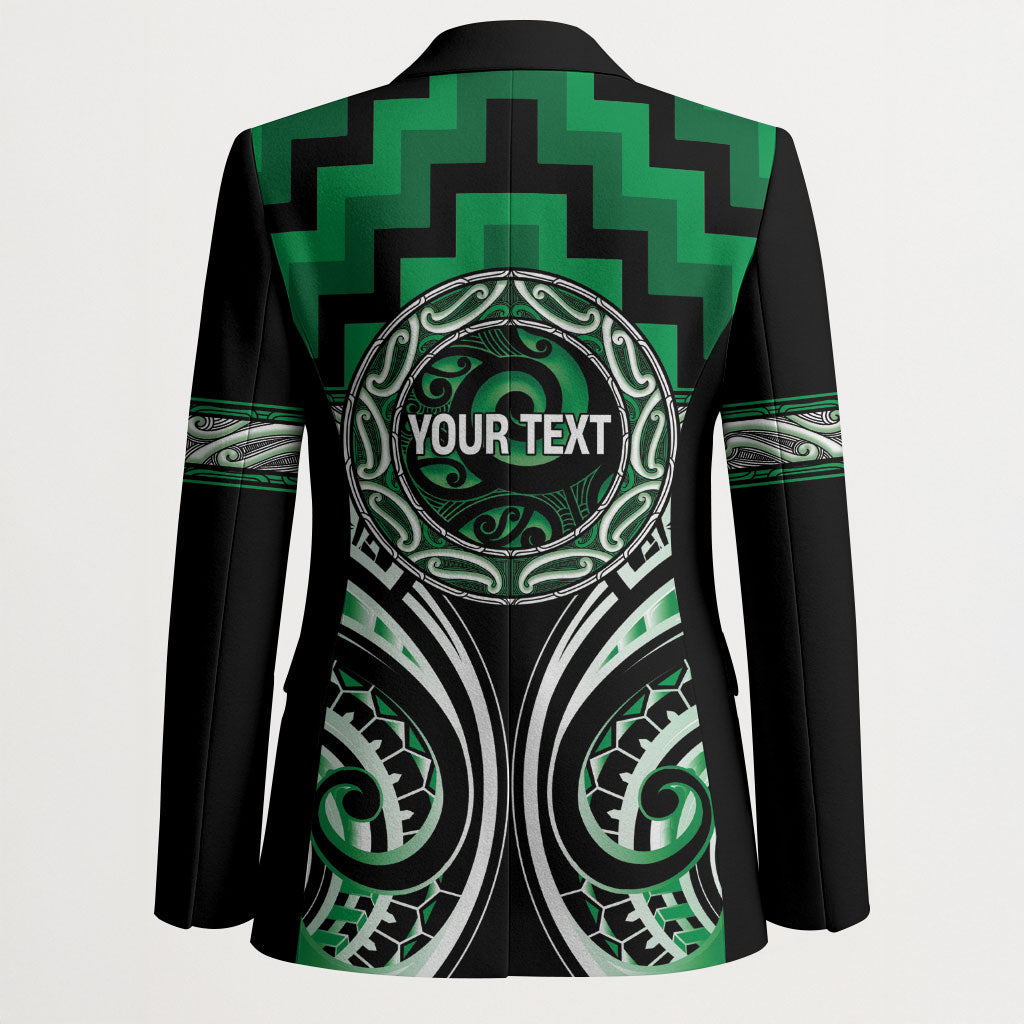 Aotearoa Ngati Maniapoto Personalised Blazer Maori Iwi Poutama Puhoro Tattoo