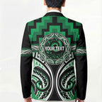 Aotearoa Ngati Maniapoto Personalised Blazer Maori Iwi Poutama Puhoro Tattoo