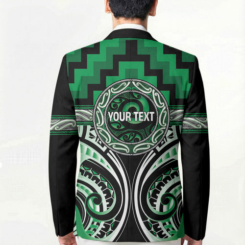 Aotearoa Ngati Maniapoto Personalised Blazer Maori Iwi Poutama Puhoro Tattoo